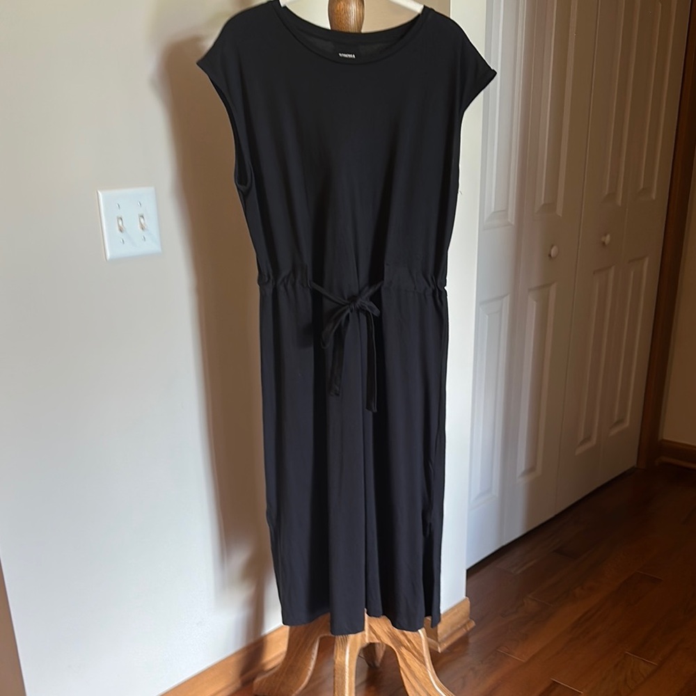 Sonoma Black Sleeveless Sheath Dress